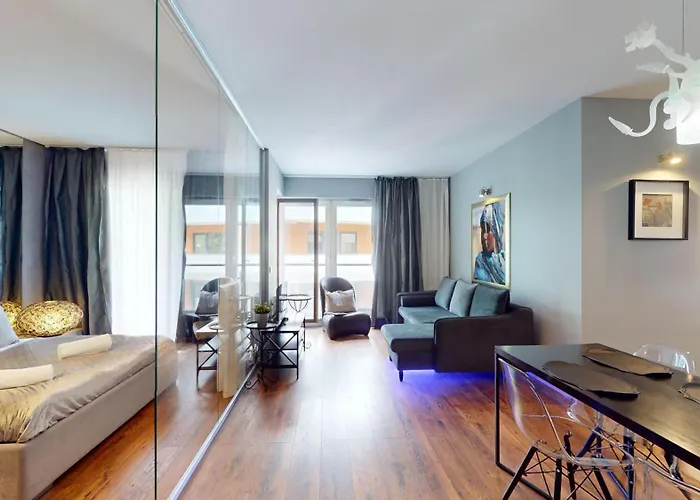 아파트 Dmowskiego Downtown By Wroapart Pl